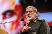سردار قاآنی: آرمان فلسطین، از بحر تا نهر، بیش از هر زمان دیگری زنده و دست‌ یافتنی است