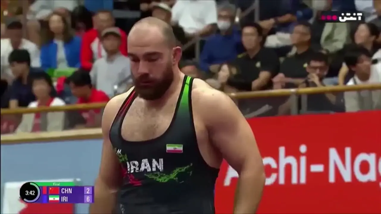 پیروزی مقتدرانه امیرحسین زارع؛ طلای وزن ۱۲۵ کیلوگرم بازیهای آسیایی ناگویا برای ایران