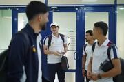 ورود کاروان تیم‌ملی ایران به ازبکستان