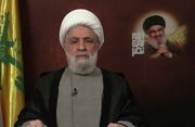 شیخ نعیم‌ قاسم: آیت‌الله سیدمجتبی خامنه‌ای راه رهبر شهید را ادامه می‌دهد
