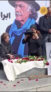 وداع شاعرانه همسر سیروس ابراهیم‌زاده با پیکر این بازیگر