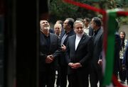 تصاویر؛ خنده‌های ظریف در کنار عراقچی در مراسم بزرگداشت کمال خرازی