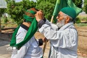 (تصاویر) ورود کاروان انصار الحسین مشهد به آبادان