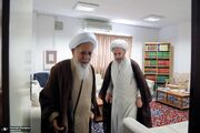 (تصاویر) دیدار حضرات جوادی آملی و سبحانی