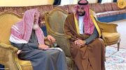 (ویدئو) محمد بن سلمان سر مفتی اعظم را بوسید