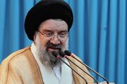 خاتمی: انقلاب اسلامی خدایی است و ادامه پیدا می‌کند؛ فتنه‌گران را به زباله‌دانی تاریخ فرستادیم