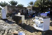تصاویر؛ وضعیت مناطق سیل زده جنوب کرمان