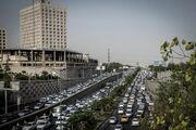 ترافیک سنگین در محورهای ورودی تهران