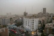 احتمال وقوع طوفان گرد و خاک در تهران