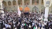 تشییع پیکر آیت الله فیاض در نجف اشرف