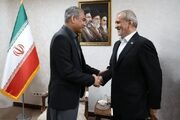 وزیر کشور پاکستان با پزشکیان دیدار کرد