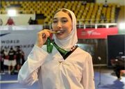 مبینا نعمت‌زاده پیگیر جام جهانی و مهدی طارمی!