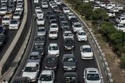 انسداد محور هراز تا ساعت ۱۷/ ترافیک سنگین در ورودی‌های تهران