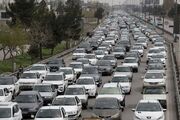 ترافیک سنگین درمحورهای منتهی به تهران و کرج