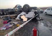 ۱۴ مصدوم و ۲ جان‌باخته در تصادفات جاده‌ای استان سمنان