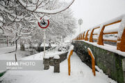 تداوم بارش باران و برف در برخی نقاط تهران