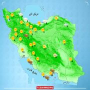 ورود سامانه بارشی از فردا / آغاز بارش ها از جمعه