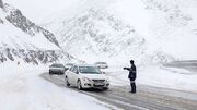 برف و باران در جاده‌های ۸ استان