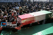 تشییع پیکر ۵ شهید مدافع امنیت در شهرستان‌های تهران
