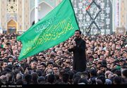 سنت عزاداری چهارپایه خوانی در روز عاشورا در بازار تهران