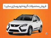 فروش اینترنتی محصولات سایپا از دوشنبه ۸ اردیبهشت
