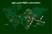 مختصات هشت «گلوگاه تجاری» جهان