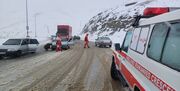 امدادرسانی به ۲۵۸۰ نفر گرفتار شده در برف و کولاک اردبیل