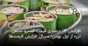 افزایش ۱۴ درصدی قیمت کنسرو «ماهی تن» از اول بهمن؛ سریال افزایش قیمت‌ها