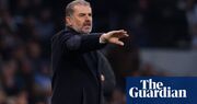 Ange Postecoglou admits pressure is on Tottenham at pivotal point