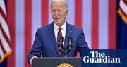 Biden denounces Trump for $2tn tax cuts as he unveils budget plan