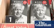 Sales of Boris Johnson’s memoir slump by 62% in second week