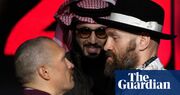 Usyk and Fury engage in spiky stare-off before Riyadh heavyweight showdown