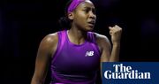 Coco Gauff sinks Aryna Sabalenka to set up WTA Finals showdown with Zheng