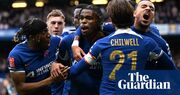 Chelsea into FA Cup semis as late double sinks 10-man Leicester in chaotic battle