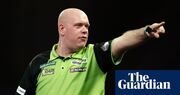 Michael van Gerwen promises ‘more to come’ after fast start at PDC worlds