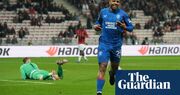 Europa League roundup: Igamane fires Rangers to stunning win in Nice