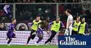 European football: Fiorentina dent Inter title hopes, Barça rout Valencia in cup