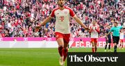 European football: Harry Kane scores hat-trick as Bayern put eight past Mainz