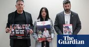 Families of four Israeli hostages urge Rishi Sunak to push for their release