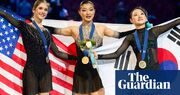 Sakamoto three-peats at figure skating worlds as US teen Levito takes silver