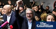 Georgia opposition leader arrested as mass anti-government protests stretch into seventh night