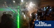 Georgia protesters clash with police after EU membership talks suspended