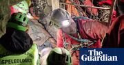 Injured Italian caver lifted to safety after four-day rescue operation