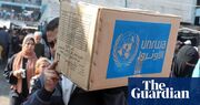 Israel formally tells UN of intent to sever all ties with Unrwa relief agency