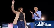 ‘Ours is a fight for the future’: Harris and Obama share stage for first time at Georgia rally