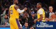 James and Son: LeBron and Bronny make history as they play together in Lakers opener