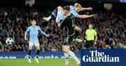 Haaland’s flying volley lights up Manchester City’s rout of Sparta Prague