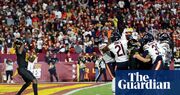 NFL roundup: Commanders beat Bears on Jayden Daniels’ last-gasp Hail Mary