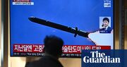 North Korea missile test reaches record height and duration, says Japan