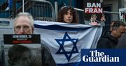 Pro-Israel campaigners protest against UN special rapporteur’s UK visit